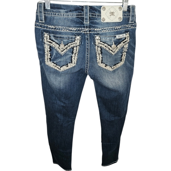 Miss Me Mid-Rise Wash Ankle Skinny Jeans - Picture 2 of 3